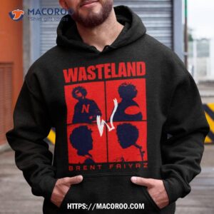Wasteland Red Color Brent Faiyaz Hoodie