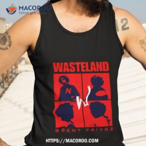 Wasteland Red Color Brent Faiyaz Tank Top 3