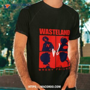 Wasteland Red Color Brent Faiyaz Tshirt