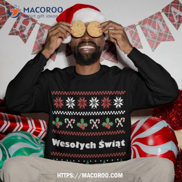 Wesolych Swiat Polish Christmas Sweatshirt