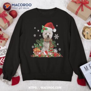 Westie Dog, West Highland Terrier, Christmas Sweatshirt