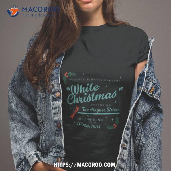 White Christmas Ad Shirt