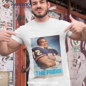 William Perry The Fridge Chicago Bears Nfl Football Vintage Original Poster Shirt