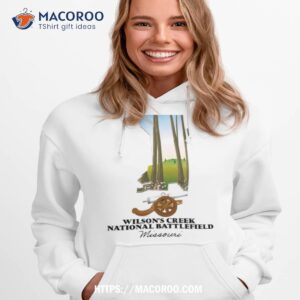 Wilson S Creek National Battlefield Map Hoodie 1