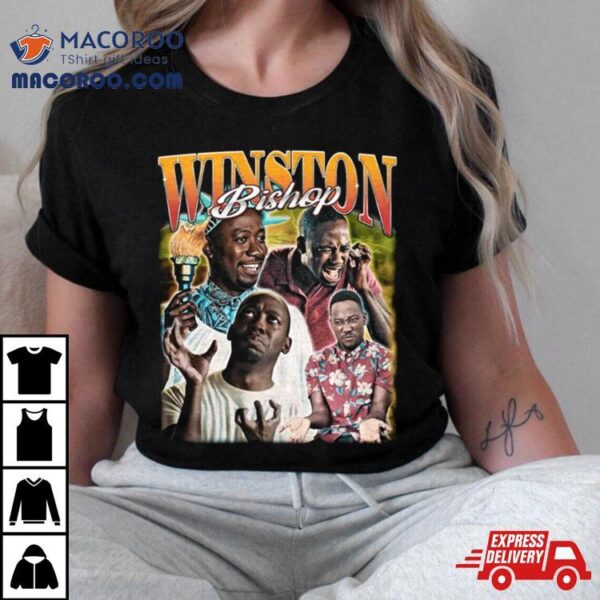 Winston Bishop Collage Shirt