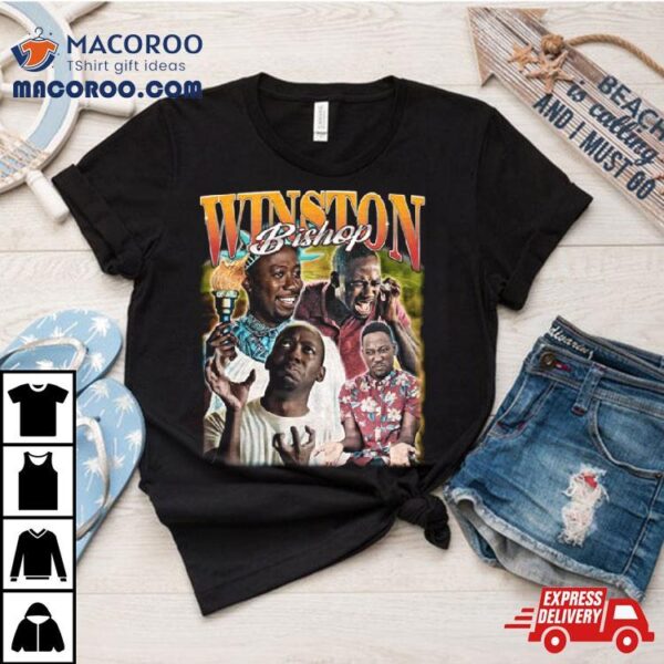 Winston Bishop Collage Shirt