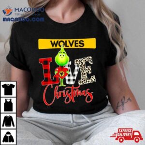 Wolverhampton Wanderers Grinch Love Christmas Tshirt