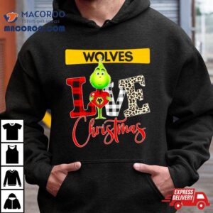 Wolverhampton Wanderers Grinch Love Christmas Tshirt