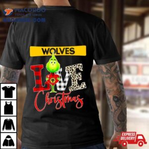 Wolverhampton Wanderers Grinch Love Christmas Tshirt