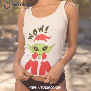 Wow Alien Xmas Tank Top 1