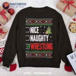 Wrestling Ugly Christmas Sweatshirt