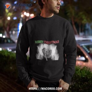 X Ray Merry Christmas Candy Cane Sweatshirt