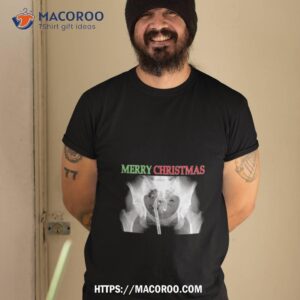 X Ray Merry Christmas Candy Cane Shirt