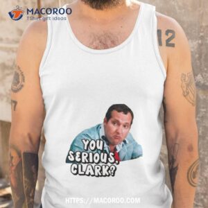 You Serious Clark Christmas Vacation Vintage Tank Top