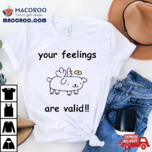 Your Feelings Are Valid Cute Tshirt