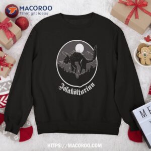 yule cat jolakotturinn icelandic folklore christmas gift sweatshirt sweatshirt