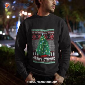 Zyn Tree Merry Zynmas Ugly Christmas Sweatshirt