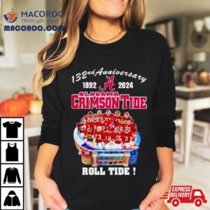 Nd Anniversary Alabama Crimson Tide Roll Tide Tshirt