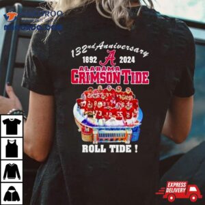 Nd Anniversary Alabama Crimson Tide Roll Tide Tshirt