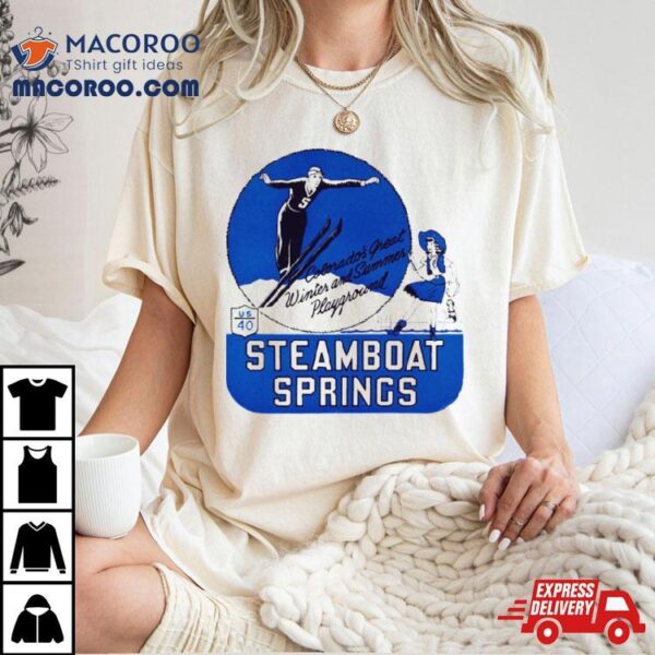 1940s Steamboat Springs Colorado Shirt