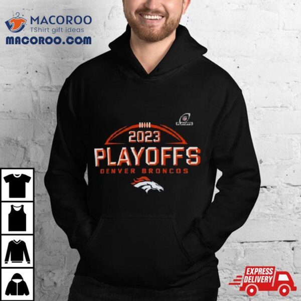 2023 2024 Nfl Playoffs Denver Broncos Logo Shirt