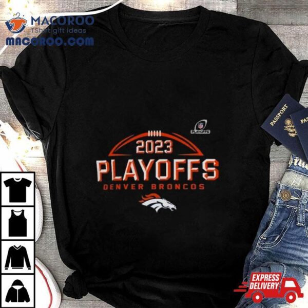 2023 2024 Nfl Playoffs Denver Broncos Logo Shirt