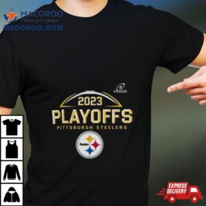 Nfl Playoffs Pittsburgh Steelers Logo Tshirt