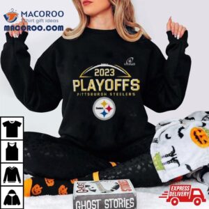 Nfl Playoffs Pittsburgh Steelers Logo Tshirt