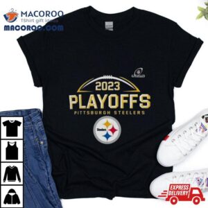 Nfl Playoffs Pittsburgh Steelers Logo Tshirt