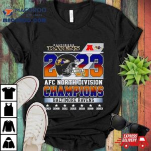 Afc North Division Champions Baltimore Ravens Tshirt