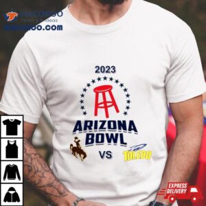 Arizona Bowl Wyoming Cowboys Vs Toledo Rockets Matchup Tshirt