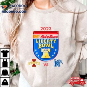 Autozone Liberty Bowl Iowa State Cyclones Vs Memphis Tigers Matchup Tshirt