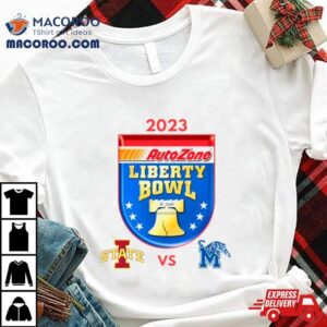 Autozone Liberty Bowl Iowa State Cyclones Vs Memphis Tigers Matchup Tshirt