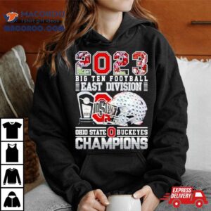 Big Ten Football East Division Ohio State Buckeyes Champions Tshirt