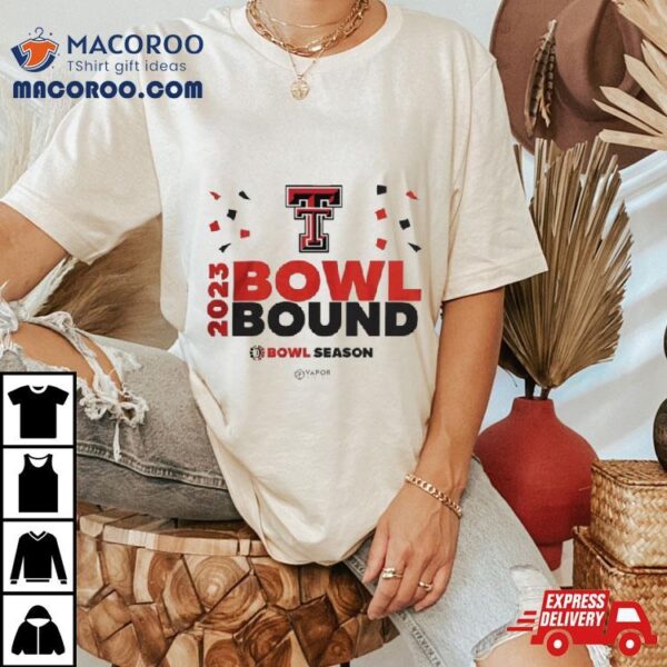 2023 Bowl Season Texas Tech Red Football Bowl Bound Tshirt