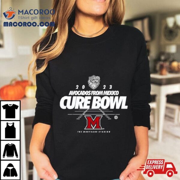 2023 Cure Bowl Avocados From Mexico Miami Redhawks Fbc Mortgage Stadium T Shirt