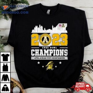 Cure Bowl Champions Appalachian State Mountaineers Tshirt