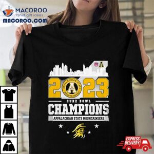 Cure Bowl Champions Appalachian State Mountaineers Tshirt