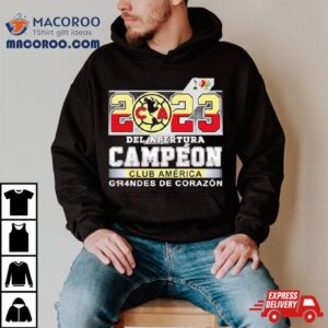 Del Apertura Campeon Club America Grandes De Corazon Tshirt