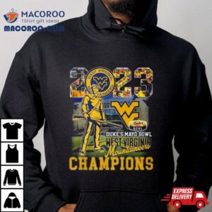 Duke S Mayo Bowl Champions West Virginia Mountaineers Tshirt