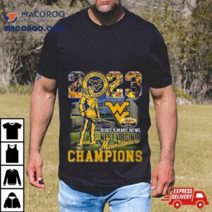 Duke S Mayo Bowl Champions West Virginia Mountaineers Tshirt