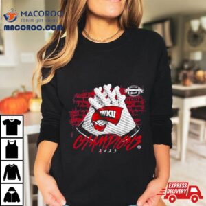 2023 Famous Toastery Bowl Champion Western Kentucky College Football Bowl T Shirt