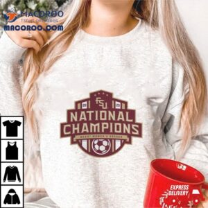 Fsu National Champions Ncaa Women S Soccer Shield Tshirt