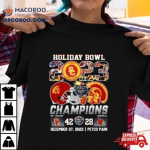 Holiday Bowl Champions Usc Trojans Tshirt