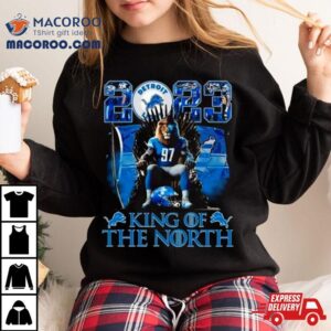 King Of The North Detroit Lions Tshirt