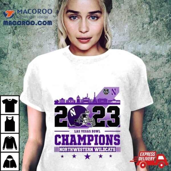 2023 Las Vegas Bowl Northwestern Wildcats Shirt