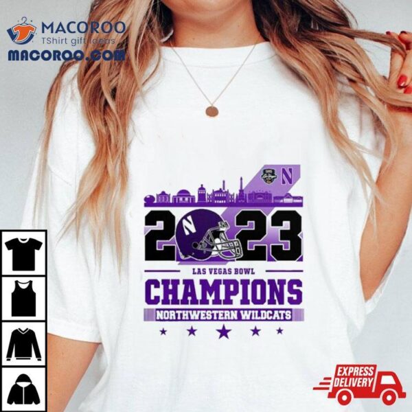 2023 Las Vegas Bowl Northwestern Wildcats Shirt