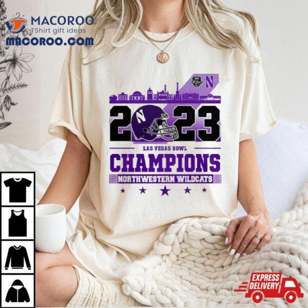 2023 Las Vegas Bowl Northwestern Wildcats Shirt