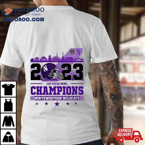2023 Las Vegas Bowl Northwestern Wildcats Shirt