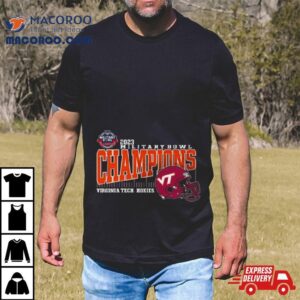 Military Bowl Champions Virginia Tech Hokies Tshirt